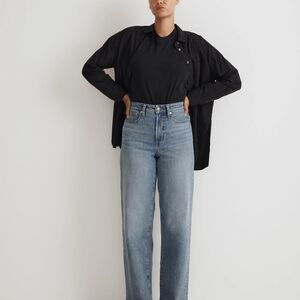 Madewell the perfect vintage wide leg jean Heathcote wash size 29